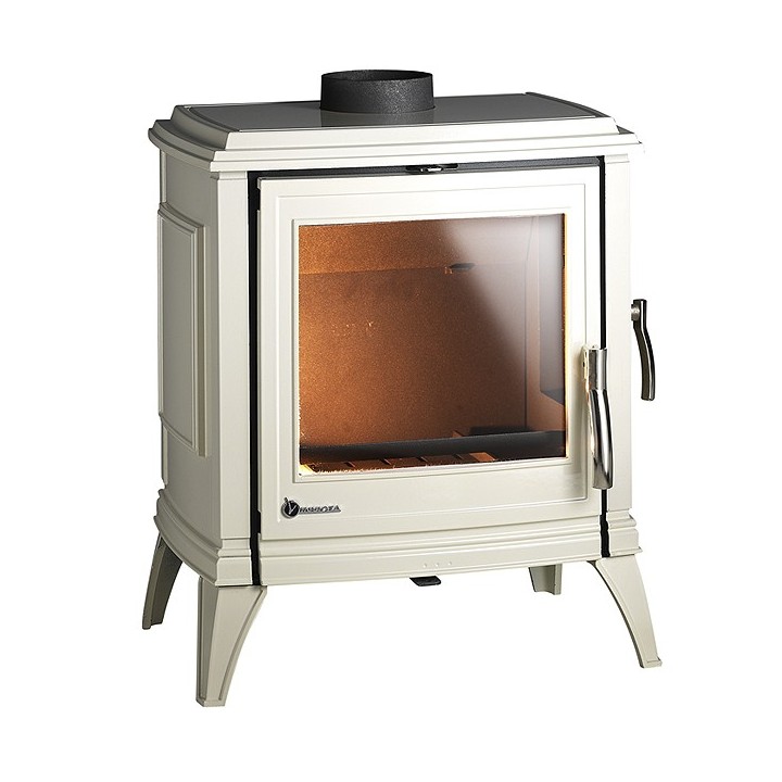 Stove INVICTA SEDAN M cream enamel ref. 6160-46
