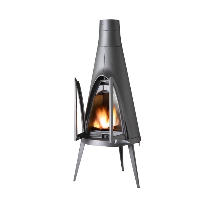 Stove INVICTA TIPI anthracite ref. 6153-44