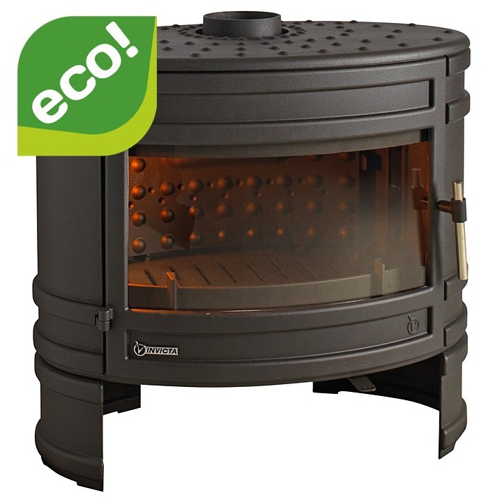 Stove INVICTA ANGOR anthracite ref. 6186-44