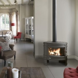 Stove INVICTA ANGOR anthracite ref. 6186-44