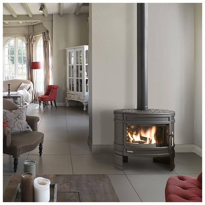 Stove INVICTA ANGOR anthracite ref. 6186-44