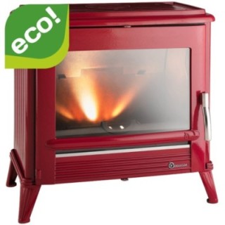 Stove INVICTA MODENA red enamel ref. 6175-47