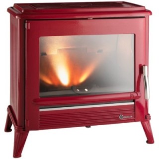 Stove INVICTA MODENA red enamel ref. 6175-47