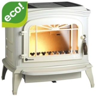 Stove INVICTA BRADFORD cream enamel ref. 9173-46