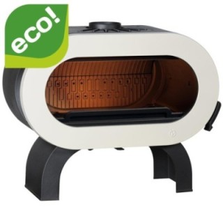 Stove INVICTA FIFTY ARCHE cream enamel ref. 6479-46