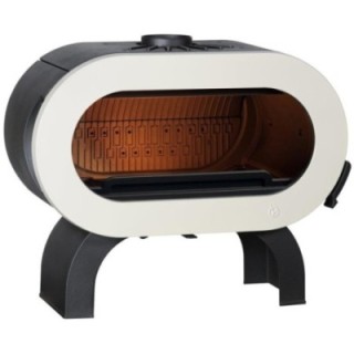 Stove INVICTA FIFTY ARCHE cream enamel ref. 6479-46
