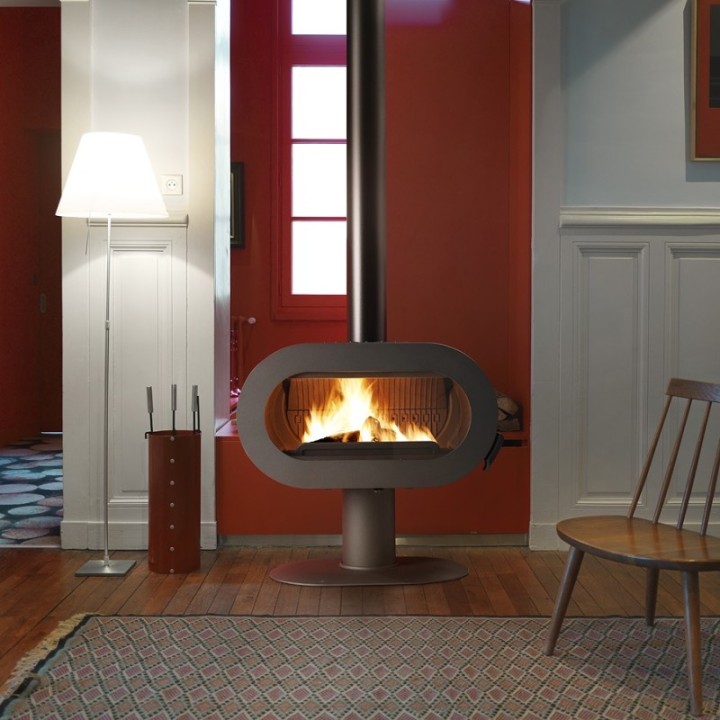 Stove INVICTA FIFTY anthracite ref. 6480-44