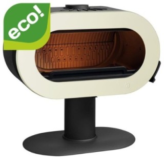 Piec wolnostojący INVICTA FIFTY kremowa emalia ref. 6480-46