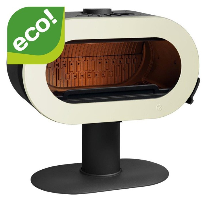 Piec wolnostojący INVICTA FIFTY kremowa emalia ref. 6480-46