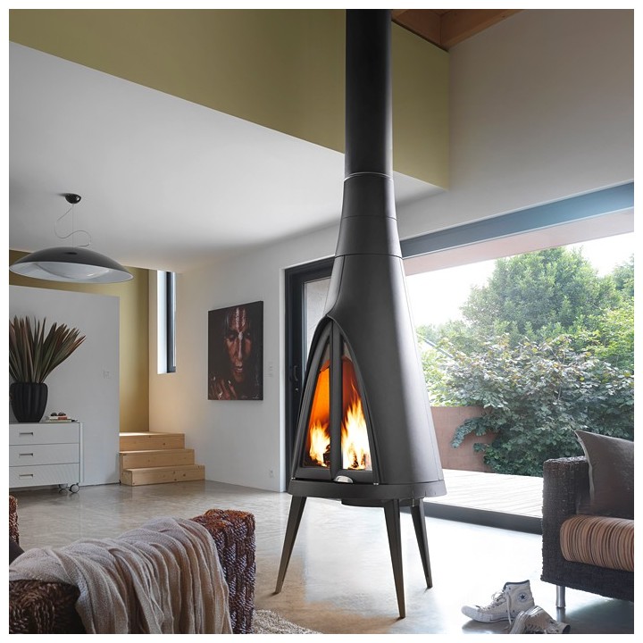 Stove INVICTA POW-POW anthracite ref. 6152-44