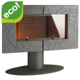 Stove INVICTA SYMPHONIA anthracite ref. 6115-44