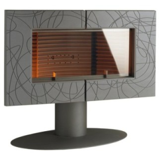 Stove INVICTA SYMPHONIA anthracite ref. 6115-44