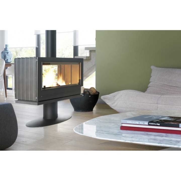 Stove INVICTA NELSON anthracite ref. 9129-44