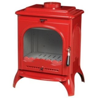 Stove INVICTA SEVILLE 2 red enamel ref. 6192-47