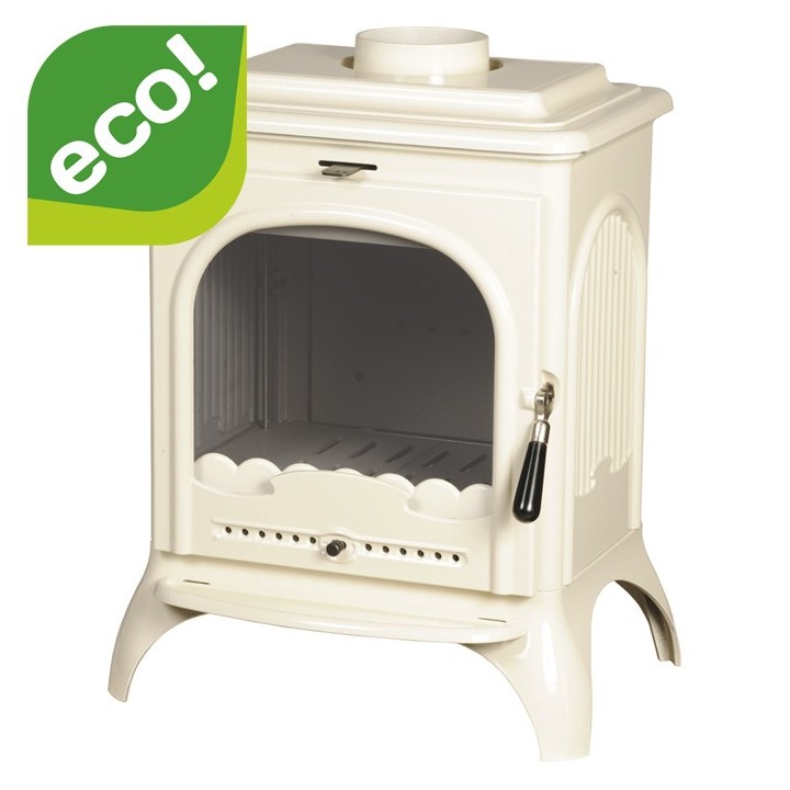 Stove INVICTA SEVILLE 2 creme enamel ref. 6192-46