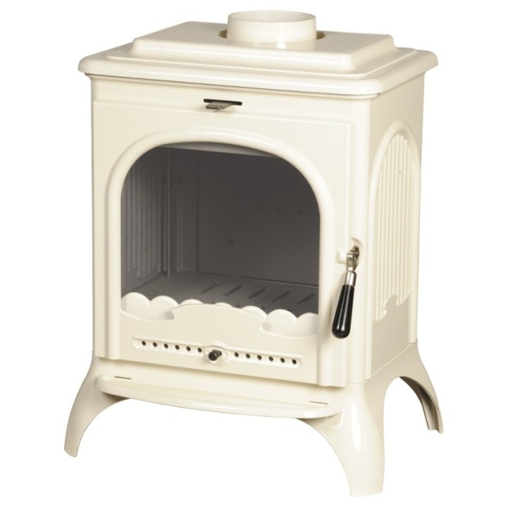 Stove INVICTA SEVILLE 2 creme enamel ref. 6192-46