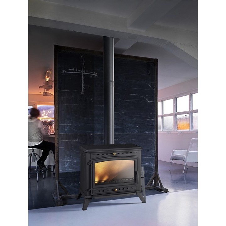 Stove INVICTA ALMA anthracite ref. 9126-44