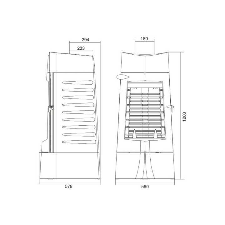 Stove INVICTA CHAMANE 10 anthracite ref. 6156-14