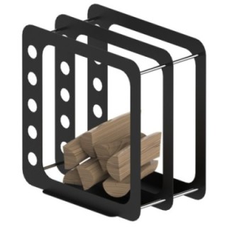 Holzständer K3 schwarz matt