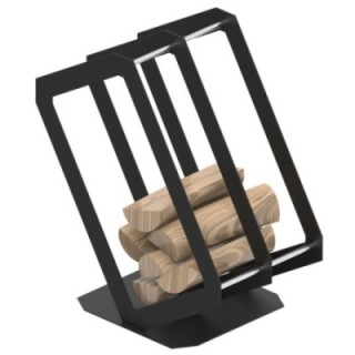 Holzständer P3 schwarz matt