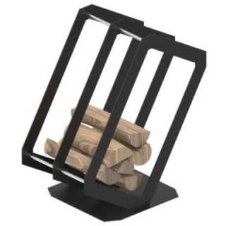 Holzständer P3 schwarz matt