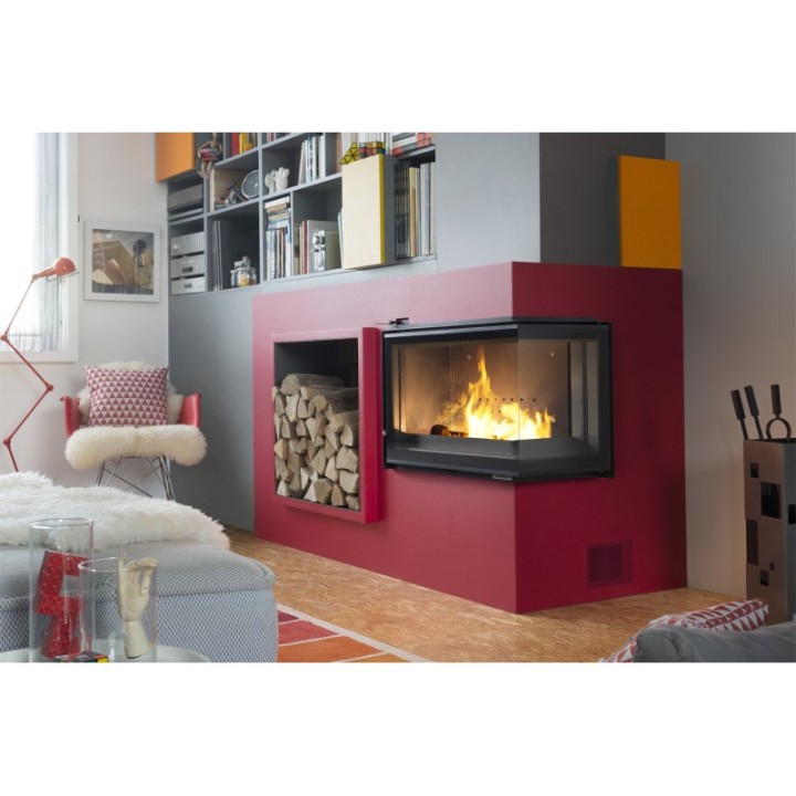 UNIFLAM 700 PLUS ECO boczna szyba,szyber, dp ref.6263-72-DP