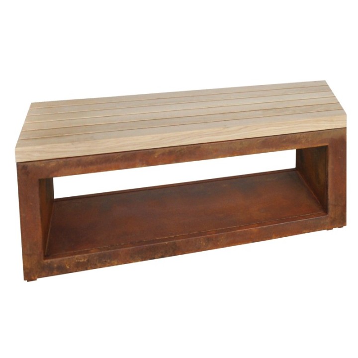 Ławka Artiss 110x40x46cm corten ref. 2605-82