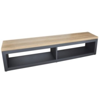 Bank Artiss 200x40x46cm graphit ref. 2605-93