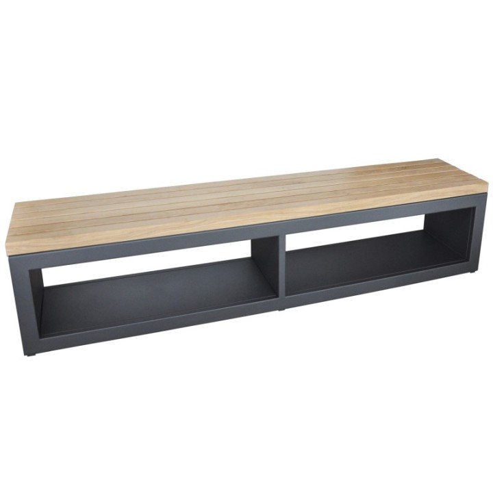 Ławka Artiss 200x40x46cm grafit ref. 2605-93