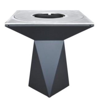 Garden barbecue-firepit Artiss G1 graphite ref. 2605-11