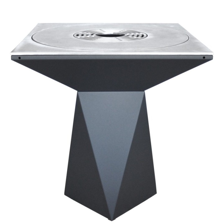 Garden barbecue-firepit Artiss G1 graphite ref. 2605-11