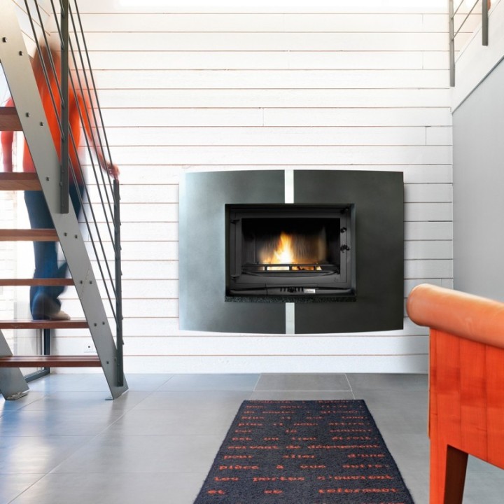 Wkład kominkowy Uniflam 700 Selenic ECO żeliwny | Galeria Kominków