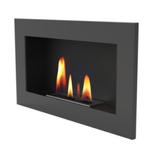 Biokominek UNIFLAM 70x40cm grafit ref. BIO2-70x40-G