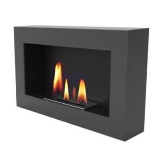 Biokominek UNIFLAM 70x40cm BOX grafit ref. BIO2-70x40-BOX-G