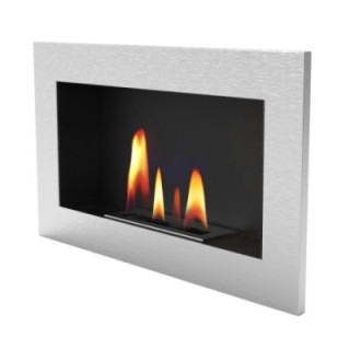 Biokominek UNIFLAM 70x40cm inox ref. BIO2-70x40-I