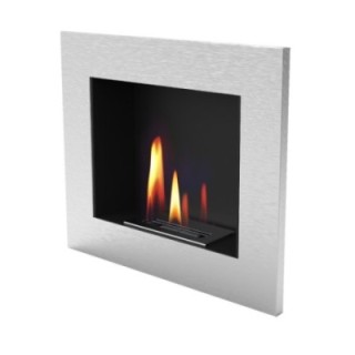 Biofireplace UNIFLAM 50x40cm Inox ref. BIO2-50x40-I