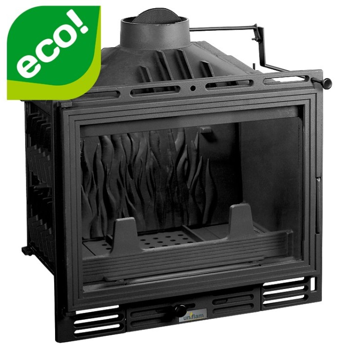 Wkład kominkowy UNIFLAM 600 ECO z szybrem, dp ref. 907-595-DP