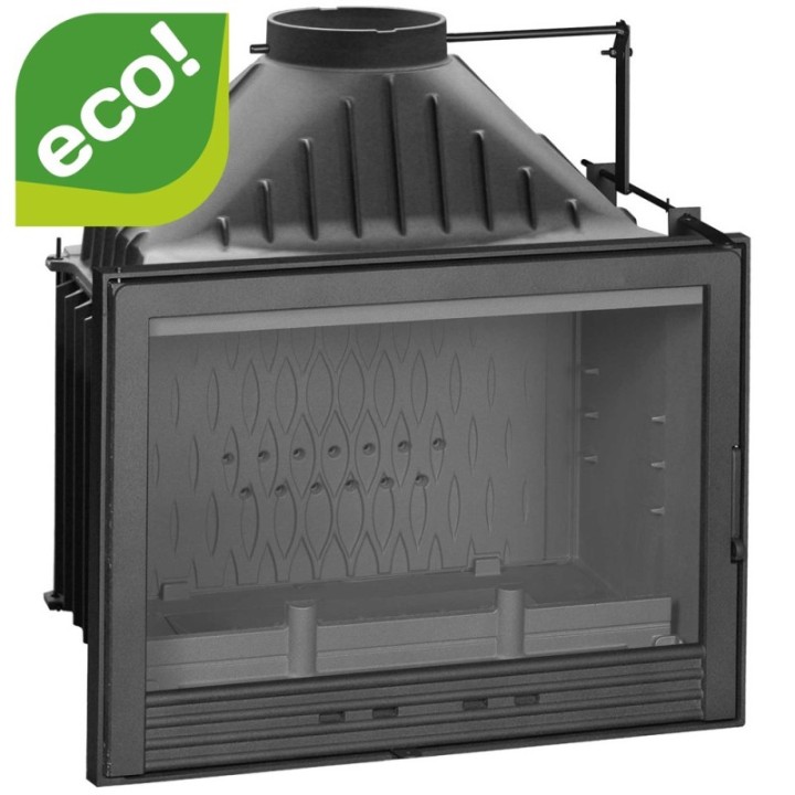 Wkład kominkowy INVICTA 700 COMPACT ECO z szybrem ref. 9274-75