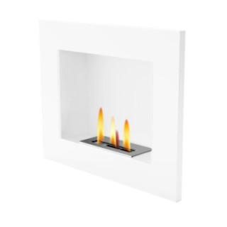 Biofireplace UNIFLAM 50x40cm white matt ref. BIO2-50x40-B