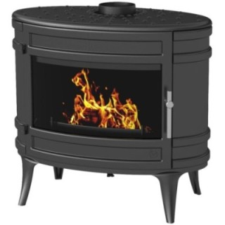 Stove INVICTA MANDOR air supply, anthracite ref. 9180-64-DP