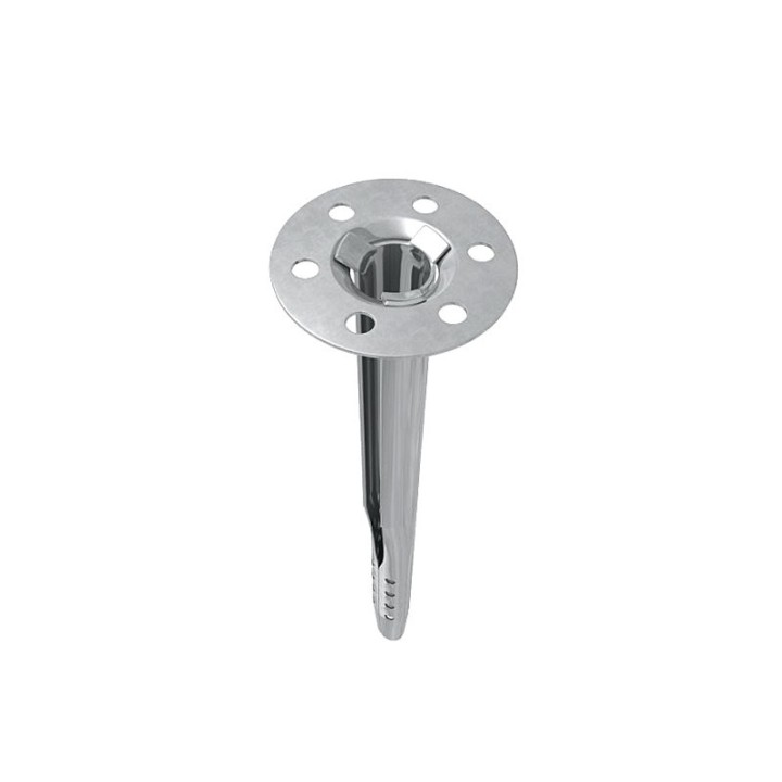 Fixing pin for calcium-silicate insulation boards