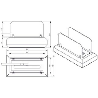 Freestanding biofireplace UNIFLAM TILO graphite ref. BIO2-TILO-G