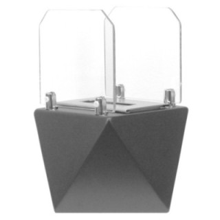 Freestanding biofireplace UNIFLAM VIVI graphite ref. BIO2-VIVI-G