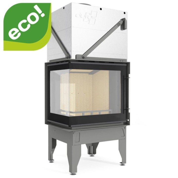 Insert UNIFLAM 660 DURO left corner glasspane ref. 837-007