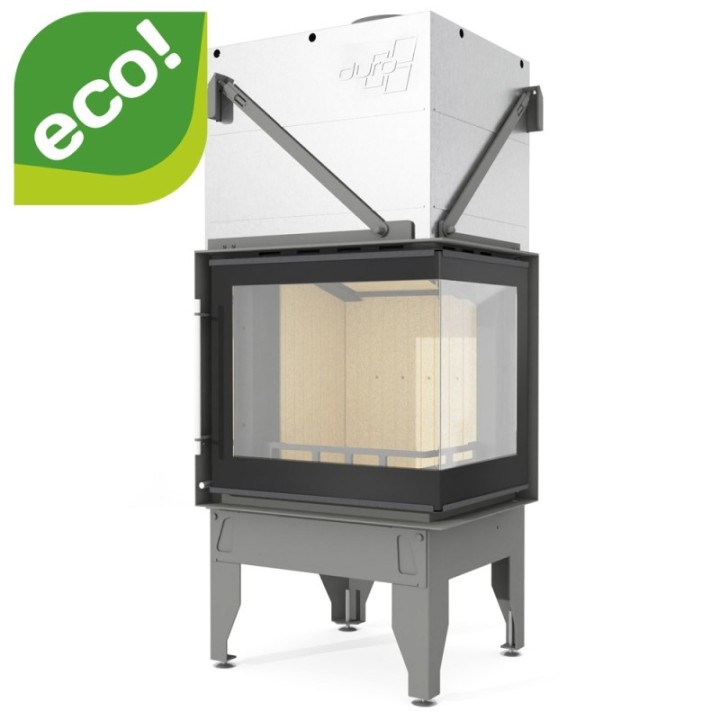 Kamineinsatz UNIFLAM 660 DURO rechte Seitenansicht, ref. 837-008