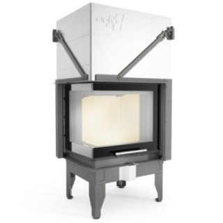 UNIFLAM 660 DURO vitre latérale gauche,porte relevable,réf. 837-005