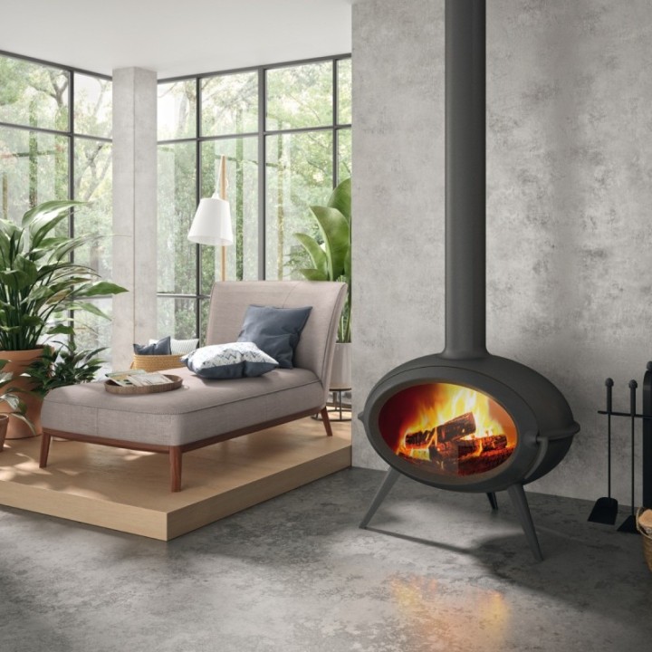 Stove INVICTA BRIO antracyt ref. 6481-44
