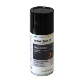 Lakier żaroodporny Senotherm czarny metalik 150ml