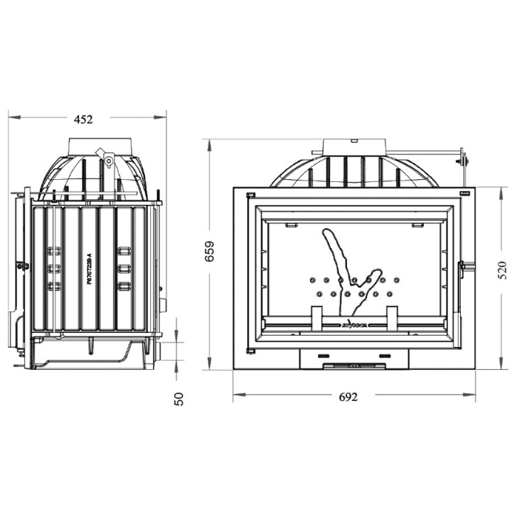 INVICTA 700 PHILOS ECO z szybrem, dp ref. 9771-02
