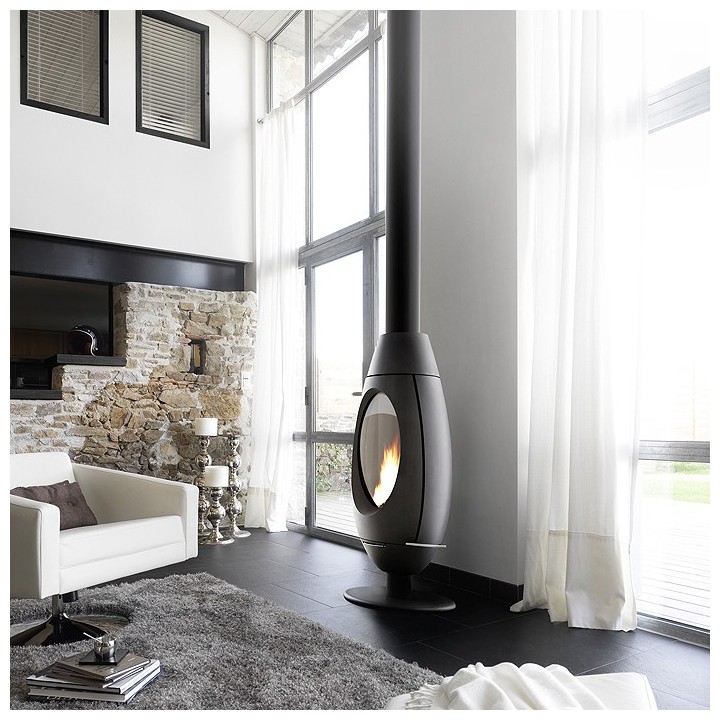 Stove INVICTA ODE anthracite ref. 9149-44